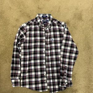 Black and Red IZOD Dress Shirt